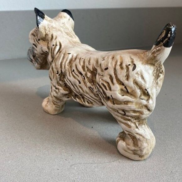 Vintage Westie Chalk Ware Terrier Dog Figurine, 5" Tall - Picture 4 of 7